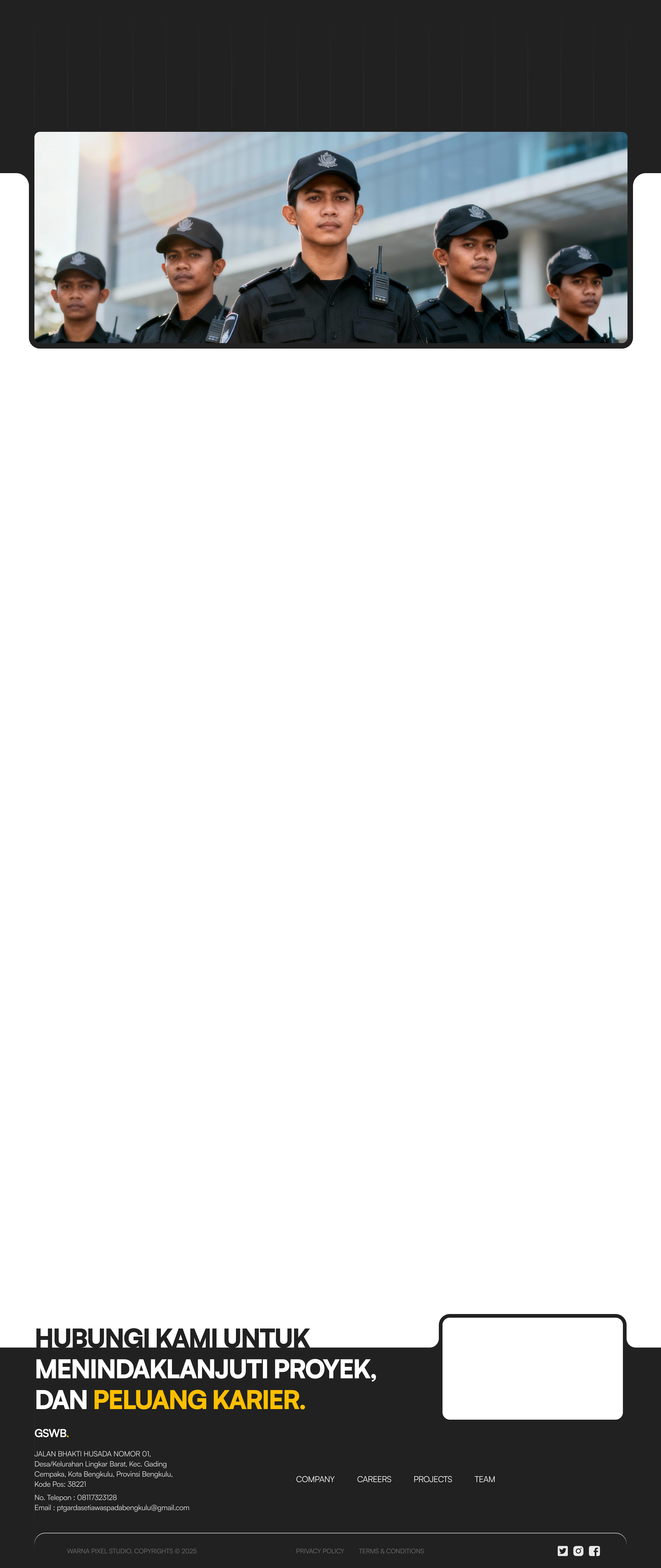 Full Page Website Design Dummy